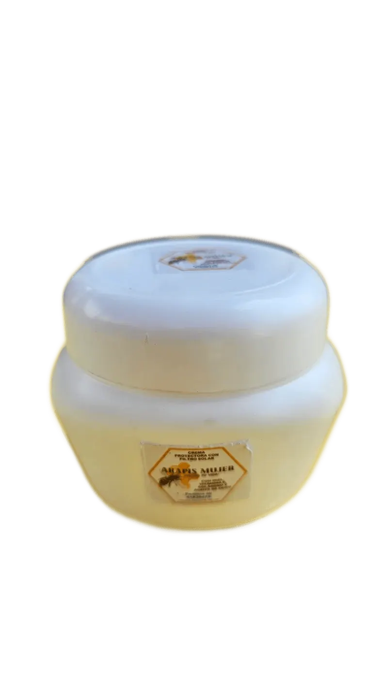 Crema protectora solar · Frasco