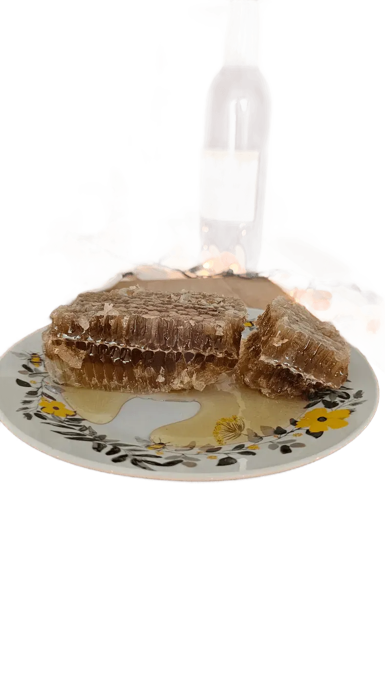 Miel en capas (miel en panal) · Frasco